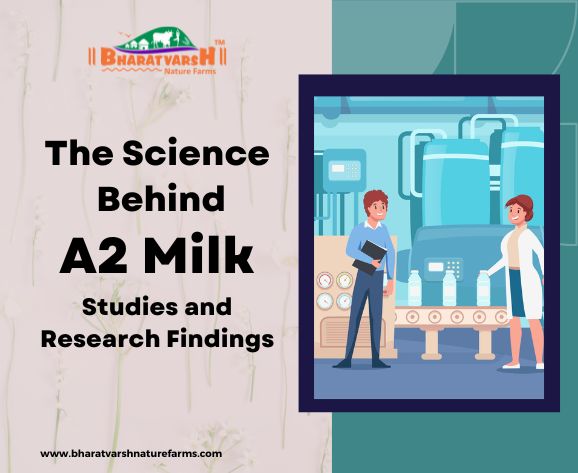 The Science Behind A2 Milk Studies and Research Findings - Bharatvarsh Nature Farms