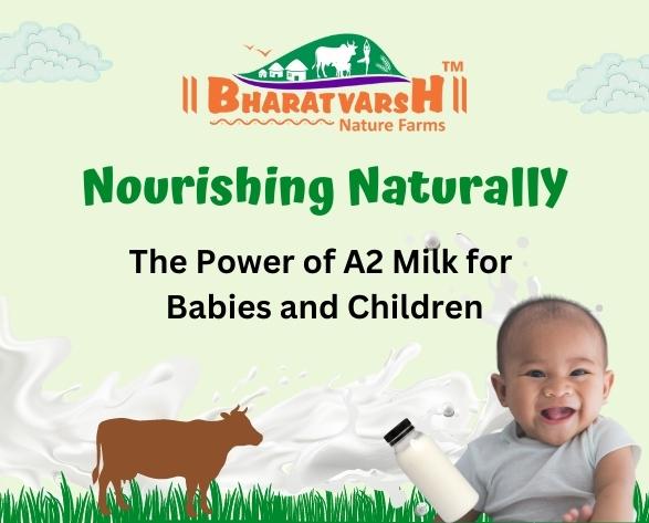 Nourishing Naturally The Power of A2 Milk for Babies and Children - Bharatvarsh Nature Farms