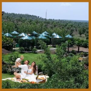 Small party lawns for intimate gatherings - Bharatvarsh Nature Farms