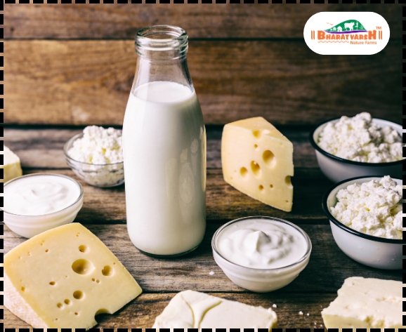 Organic Dairy Products - Bharatvarsh Nature Farms