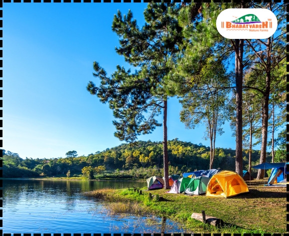 Lake Side Farm Camping - Bharatvarsh Nature Farms