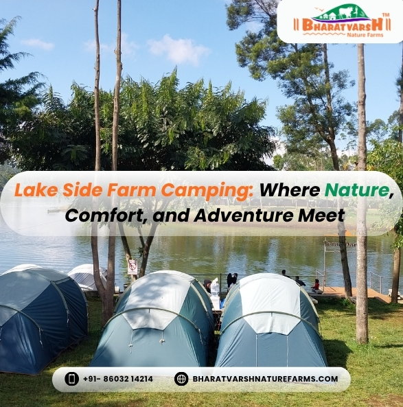 Lake Side Farm Camping Where Nature, Comfort, and Adventure Meet - Bharatvarsh Nature Farms