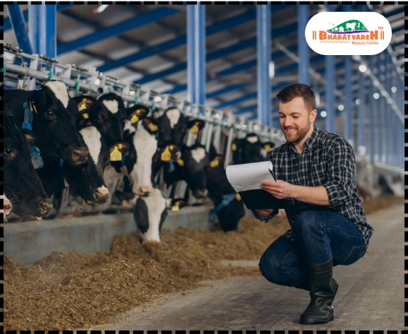 Sustainable livestock management - Bharatvarsh Nature Farms